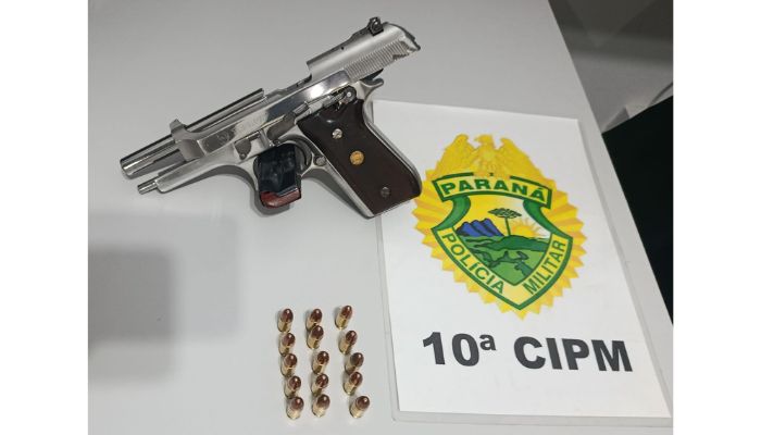 Rio Bonito do Iguaçu – Homem é preso por posse de arma de fogo 